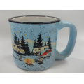 15oz Gift Color Glaze Ceramic Mug